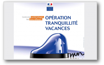 Opération tranquillité vacances