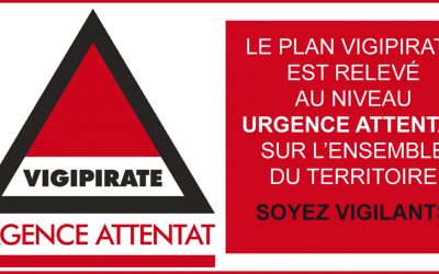 Plan VIGIPIRATE – Niveau « Urgence attentat »