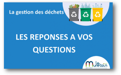 La gestion des déchets – Les réponses à vos questions