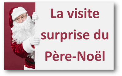 La visite surprise du Père-Noël