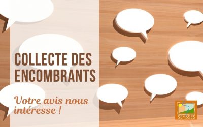 Collecte des encombrants, faites-nous part de votre avis !