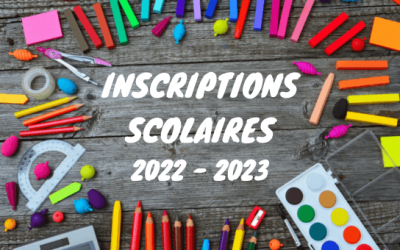 Inscriptions scolaires 2022-2023