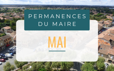 Permanences du Maire