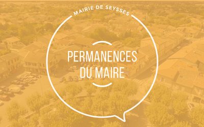 Permanences du Maire