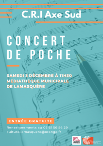 thumbnail of Concert de poche 3 décembre PDF