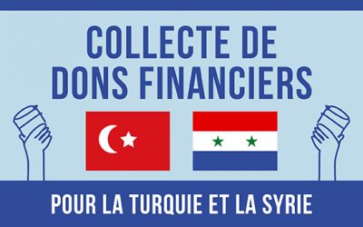 Dons pour la Turquie et la Syrie