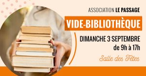 Vide-bibliothèque à Seysses le 3 septembre 2023