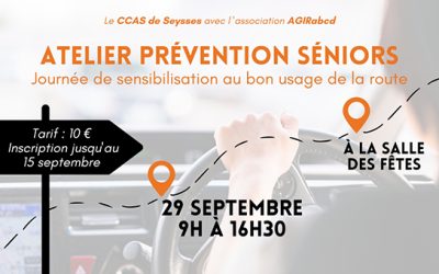 Atelier prévention séniors