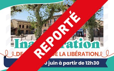 Inauguration de la Place – REPORTÉ
