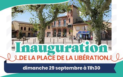 Inauguration de la place de la Libération