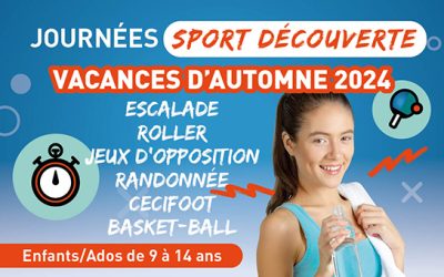 Journées « sport découverte » vacances