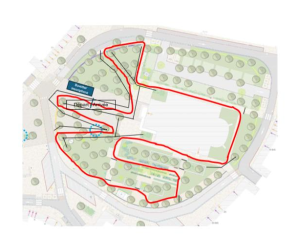 parcours course téléthon
