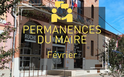 Permanences du Maire