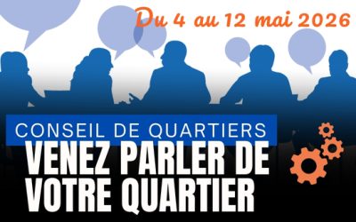 Venez parler de votre quartier