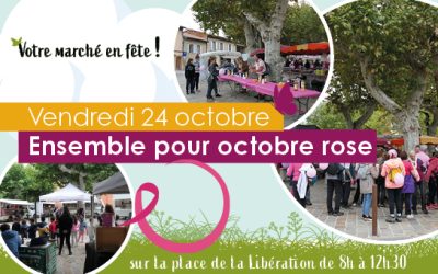 Le marché soutient Octobre Rose