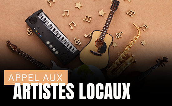 Appel aux artistes locaux