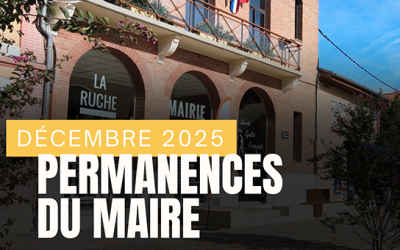 Permanences du Maire