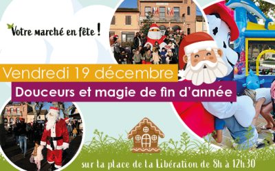 Le marché fête Noël
