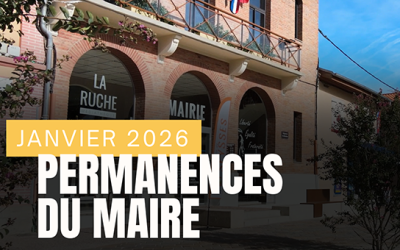 Permanences du Maire
