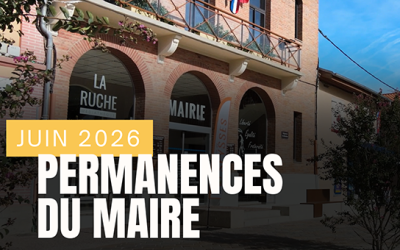 Permanences du Maire