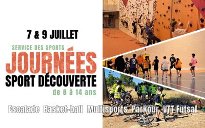 Journées « sport découverte » vacances