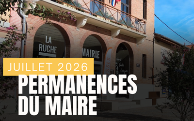 Permanences du Maire