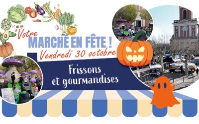 Le Marché fête Halloween !