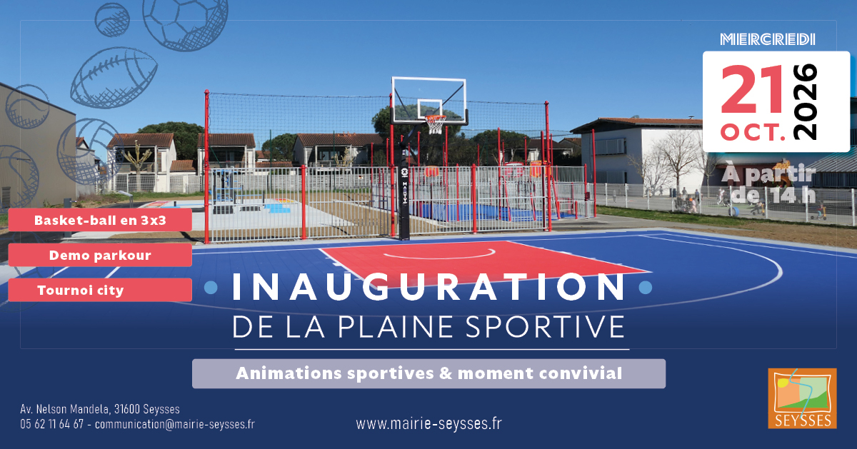Inauguration de la plaine sportive