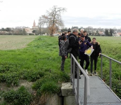 PAJ chantiers loisirs fev 2019 balisage Bourdette Paucheville 33