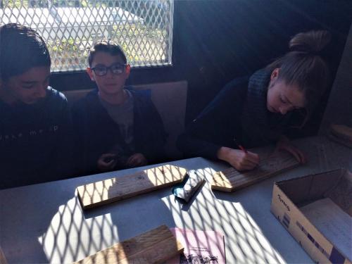 PAJ chantiers loisirs fev 2019 balisage Bourdette Paucheville 61