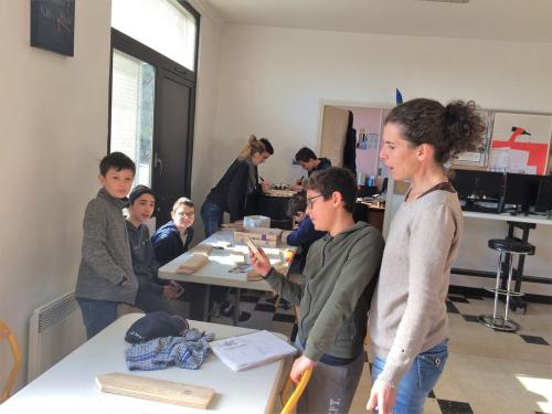 PAJ chantiers loisirs fev 2019 balisage Bourdette Paucheville 67